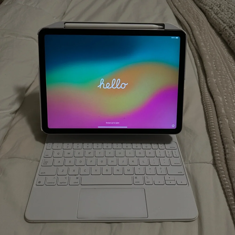 Apple iPad Air with Apple Pencil & Magic Keyboard
